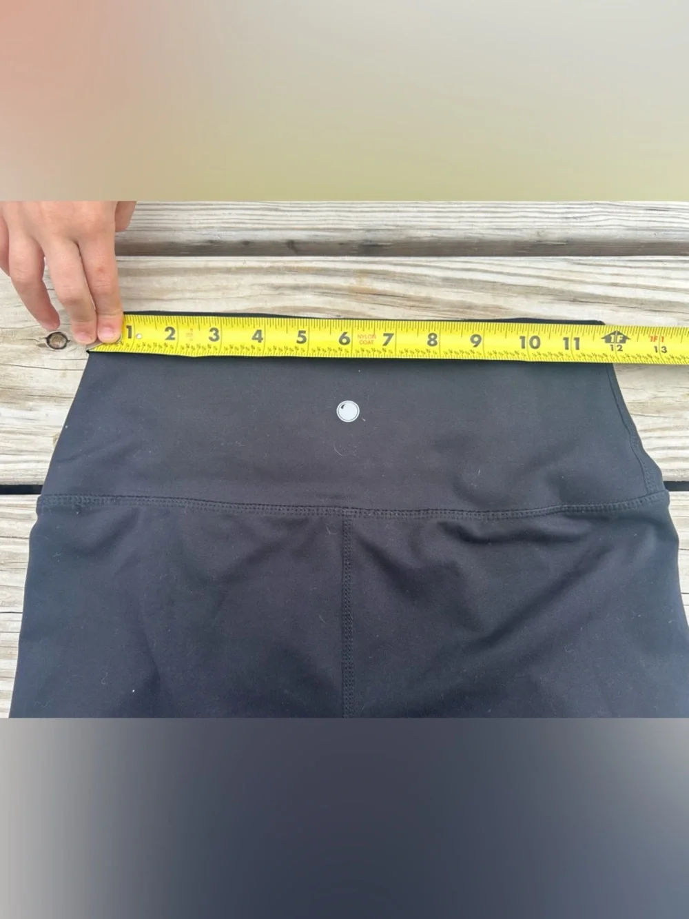 Yogalicious Lux Active Gym Biker Poly Spandex Booty Power Shorts Medium Black